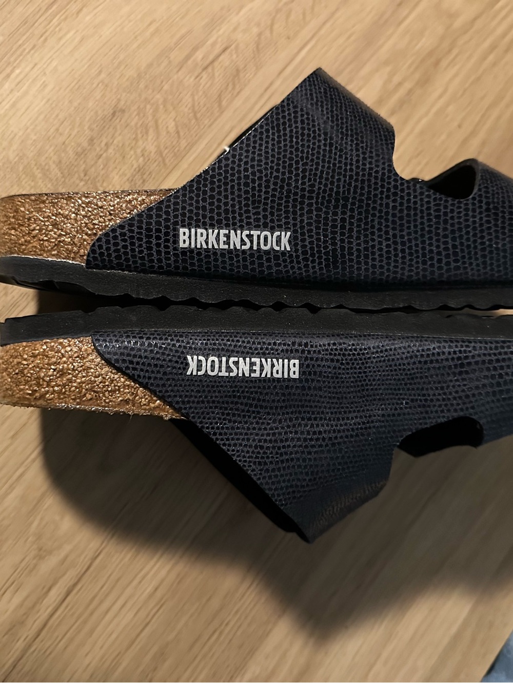 Birkenstock Arizona BS Midnight Birko-Flor Sandals US 8 EU39 Narrow New Box - Picture 5 of 8